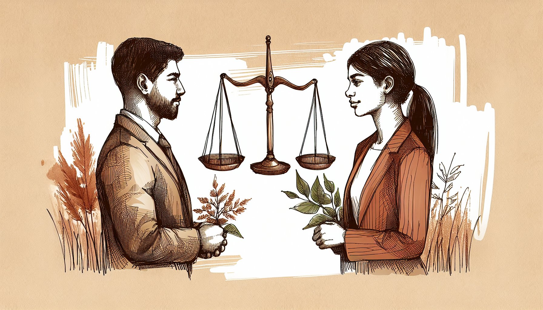 ビジネスシーンで二人が対話しながら、プロンプト 英語 vs 日本語 精度を天秤で比較