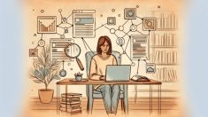 AI 記事 リライト SEOで検索意図とコンテンツ構造を再設計する様子