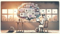 WordPress スパムコメント 対策で信頼低下を防ぐ静かなリスクを象徴するイラスト