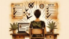 WP アドセンス 審査 通り方を意識し、NG修正から質の向上へ見直すデスク作業イメージ