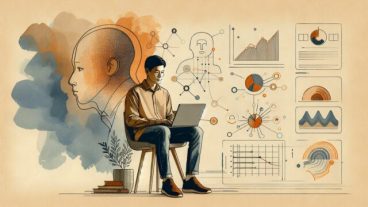 AI 記事 読了率 改善の考え方、複数の行動データを統合分析する様子