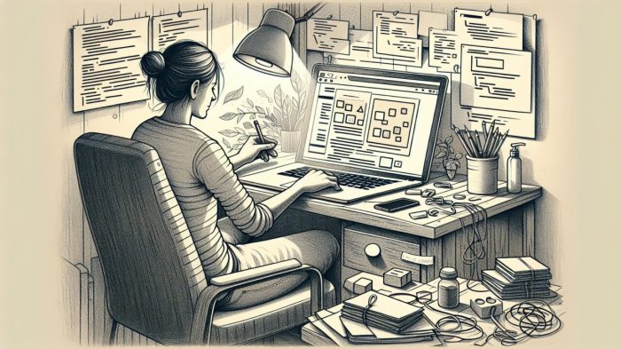 WordPress LP 作成 プラグインで複雑な設定を減らし、直感的にLPを組み立てる様子