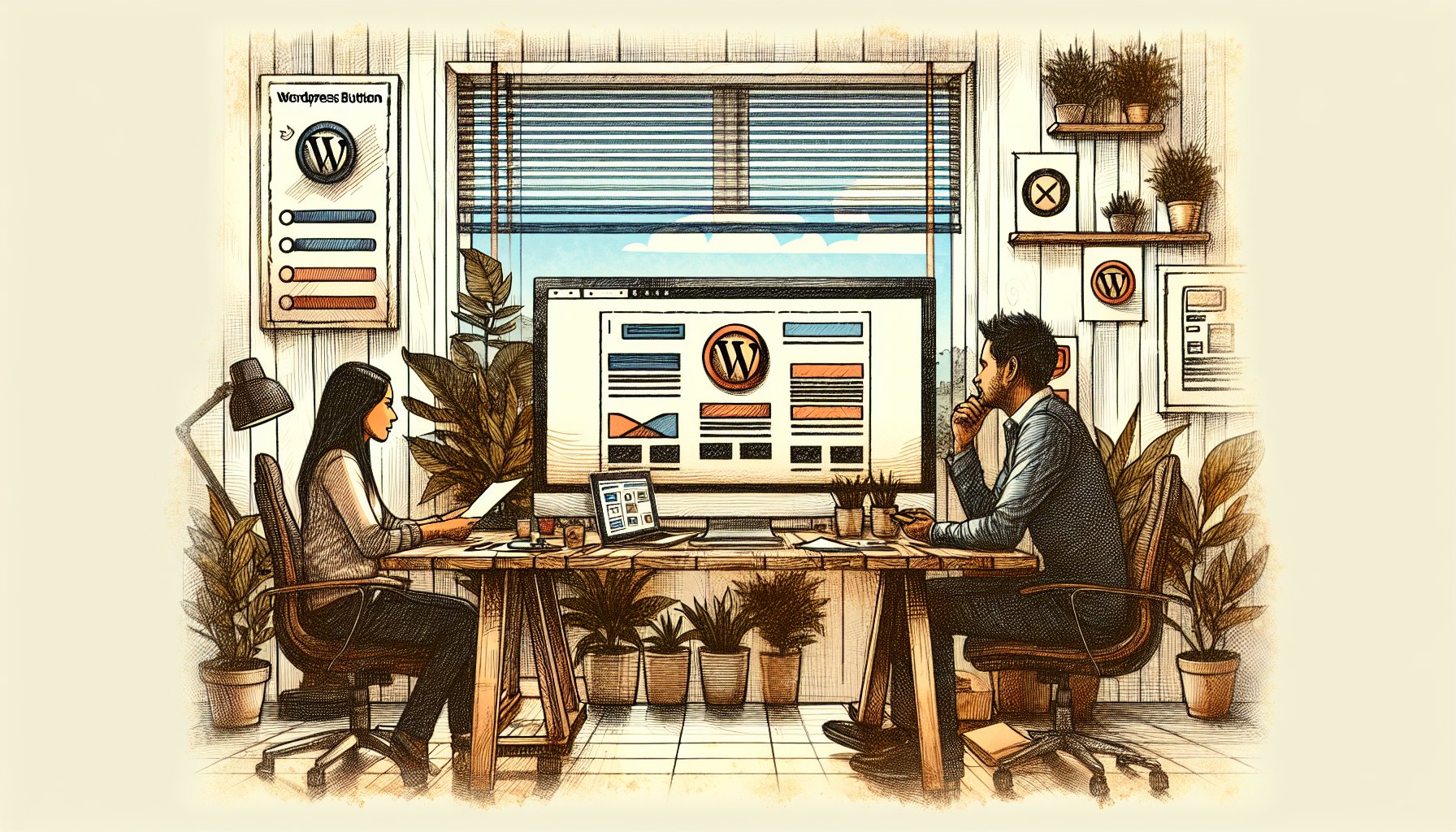 WP ボタン デザイン CVRを短期CVRと長期的な信頼の両面から考えるシーン