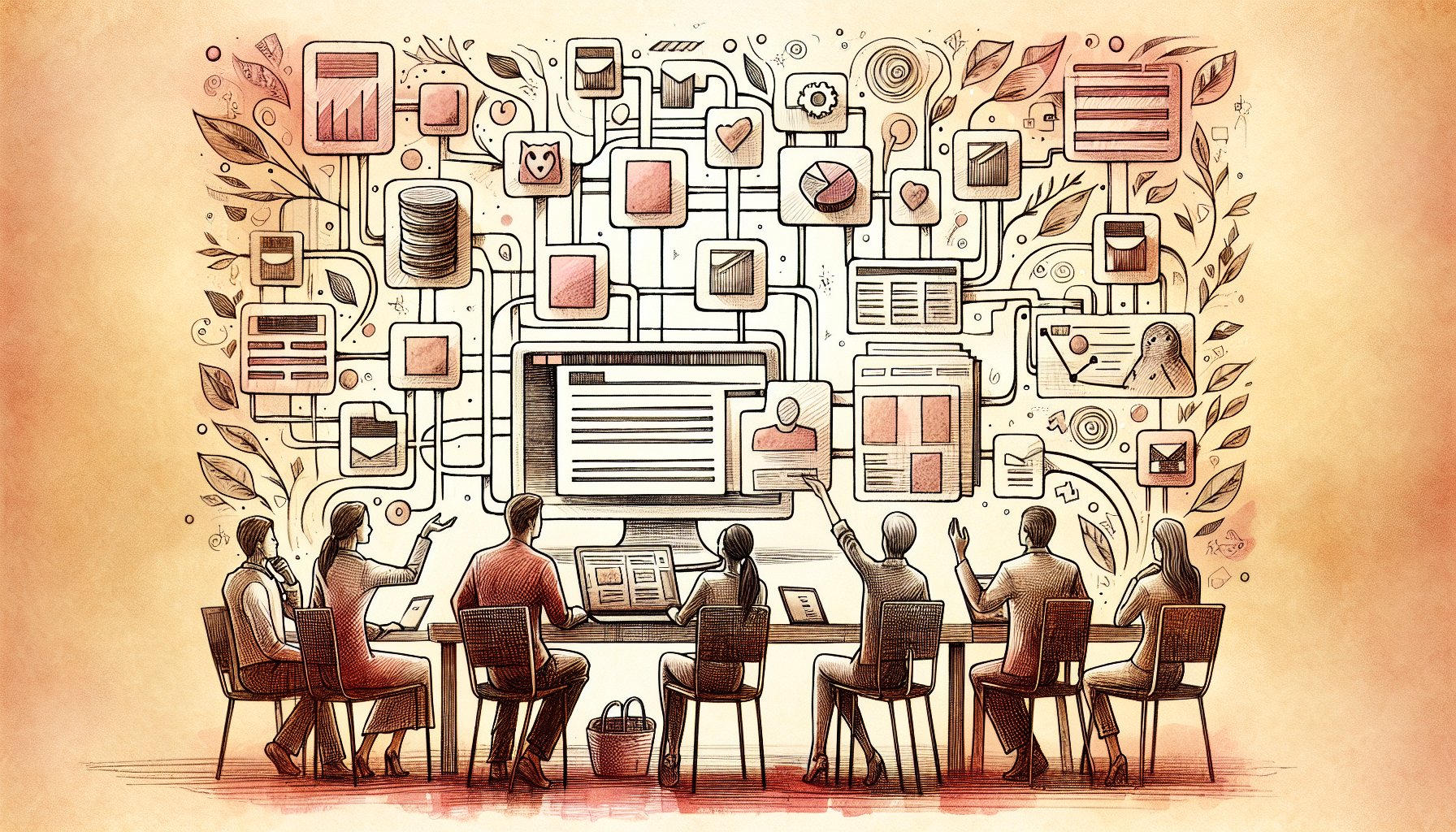 内部リンクとカテゴリー設計で導線最適化するWordPress 収益化 記事構成のイメージ