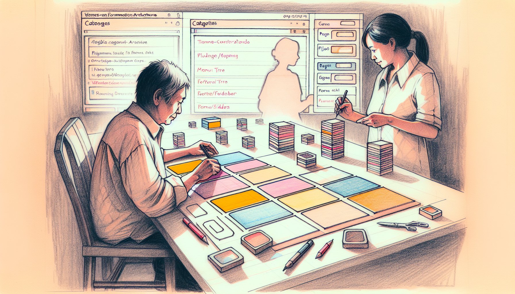 WordPress カテゴリー 順番 入れ替えをテーマ側で制御する考え方を示す作業風景
