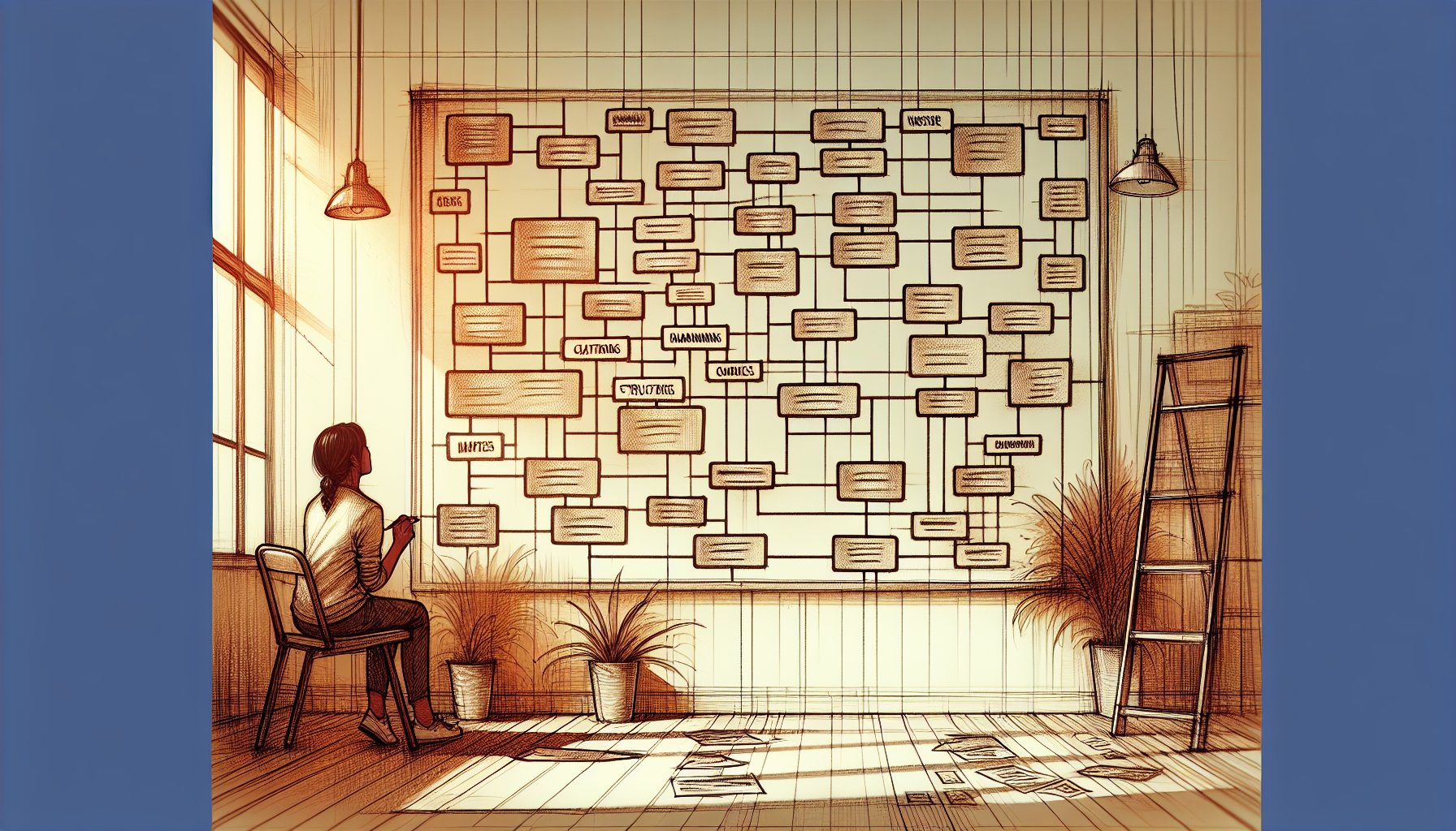 WordPress カテゴリー 順番 入れ替えを検討し、サイト構造全体を見直す人とサイトマップ