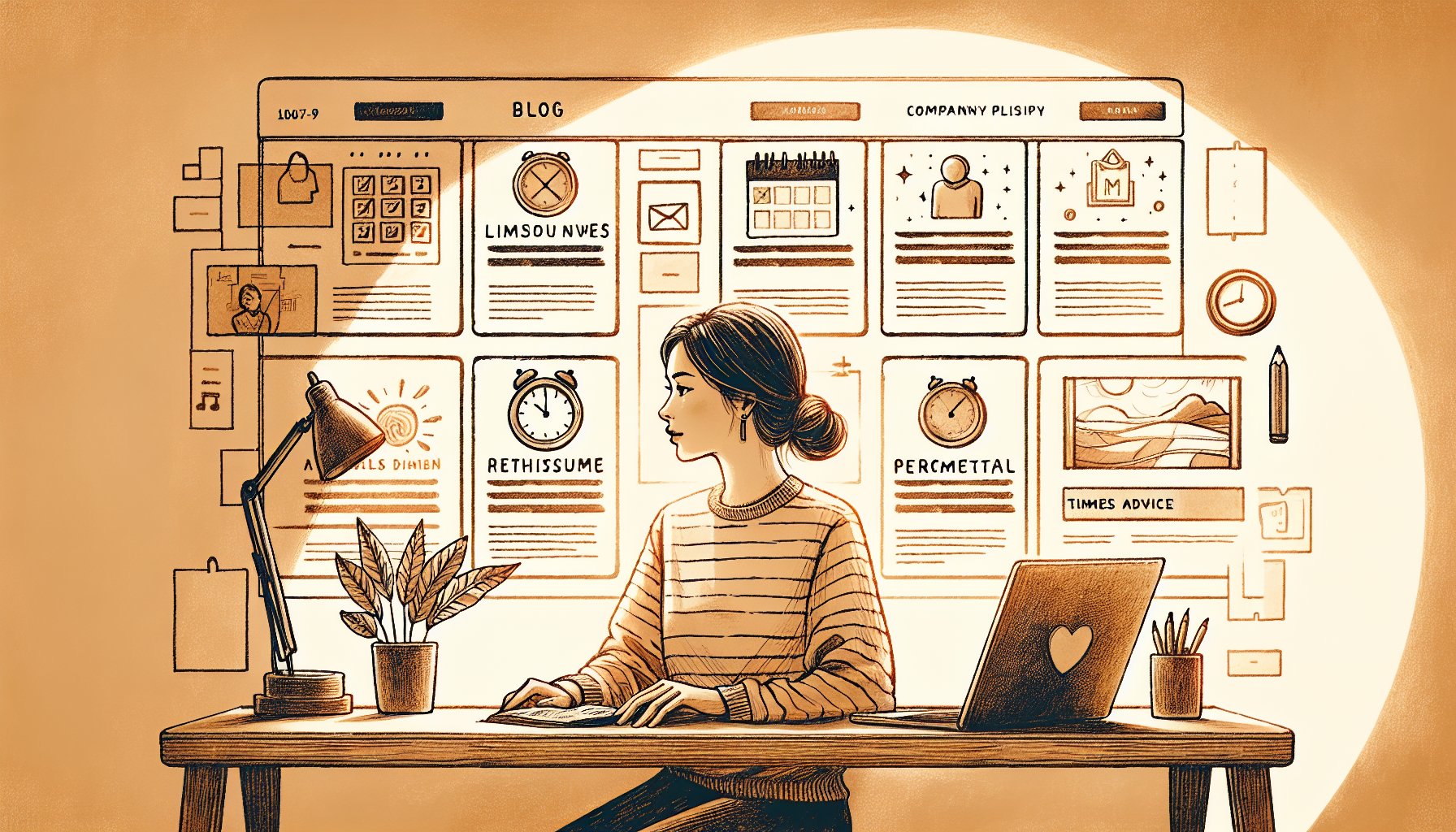 WP 投稿日 表示 しない設定を検討し、日付あり投稿と日付なし投稿を比較する作業風景