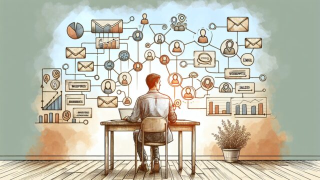 落ち着いたマーケターが1記事 1キーワードで接点を整理しMA導入を検討