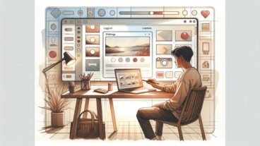 MetaSlider 使い方をイメージしたやさしいワークスペース風景、シンプルなスライダー操作画面