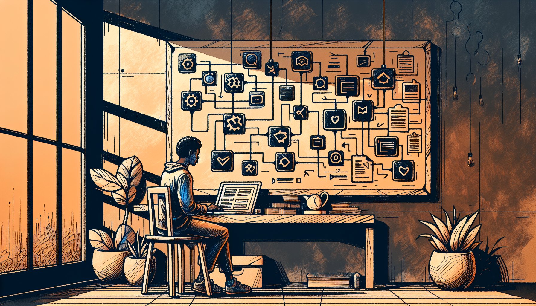 WordPress ショートコード 動かない原因を落ち着いて整理し手順化する様子を描いたイラスト