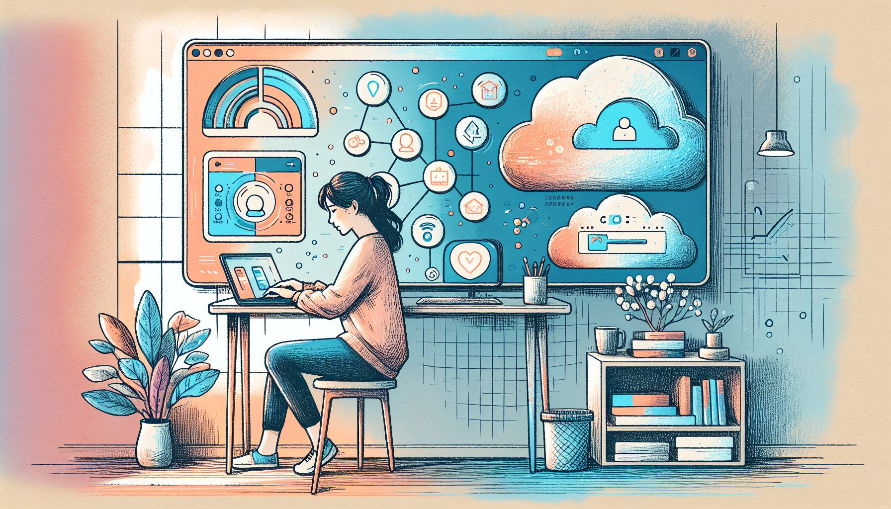 AI ツール ログインできない 解決へ向けて、通信障害と自分側の不具合を落ち着いて切り分ける様子