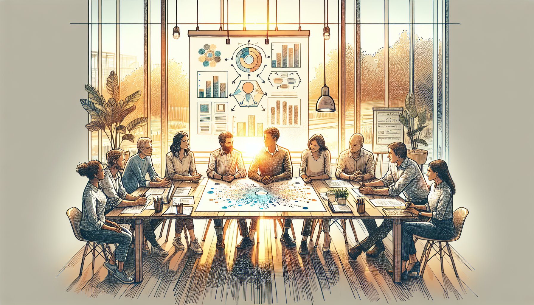 チームでCV(コンバージョン)改善を議論し量と質のバランスを整理する様子