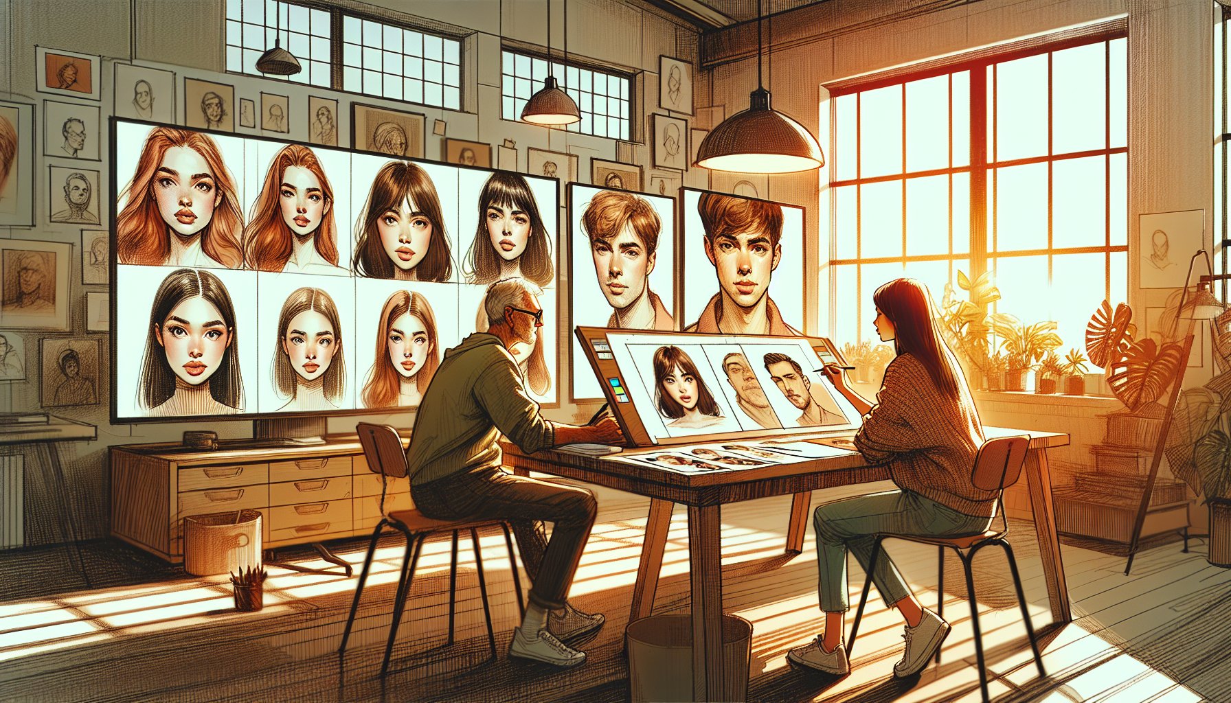 AI 写真 実写化のマーケ活用を検討する担当者が実写とイラスト調を比較