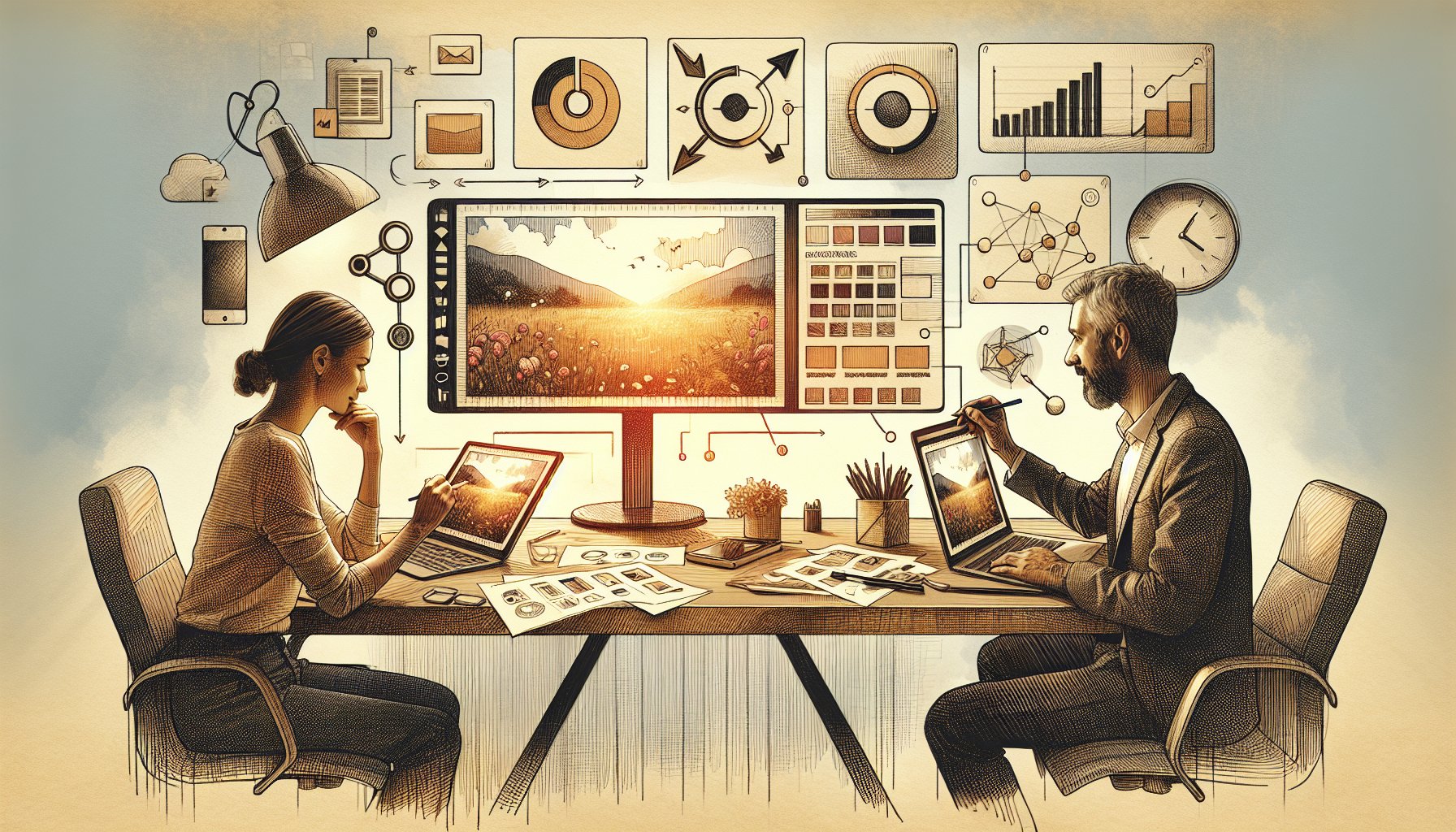 EWWW Image Optimizer 設定で画質と読み込み速度のバランスを調整する作業風景