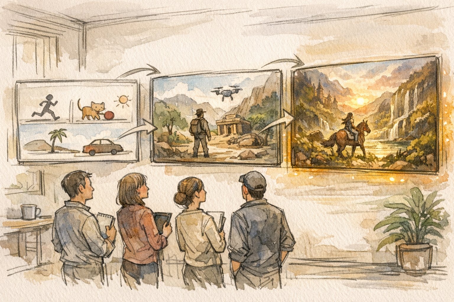 動画生成AIの進化を比較検討するマーケ担当者とSora AI いつからの位置づけ