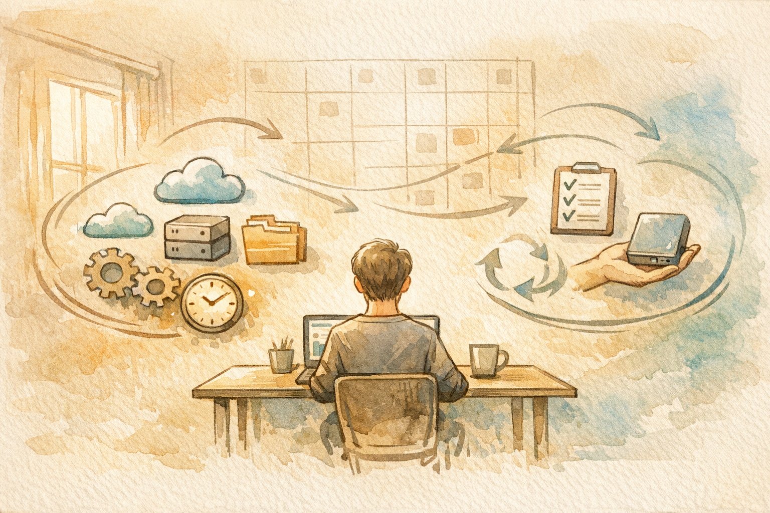 UpdraftPlus導入でWordPress バックアップ設計を考える、自動化と手動管理が共存する落ち着いた作業環境