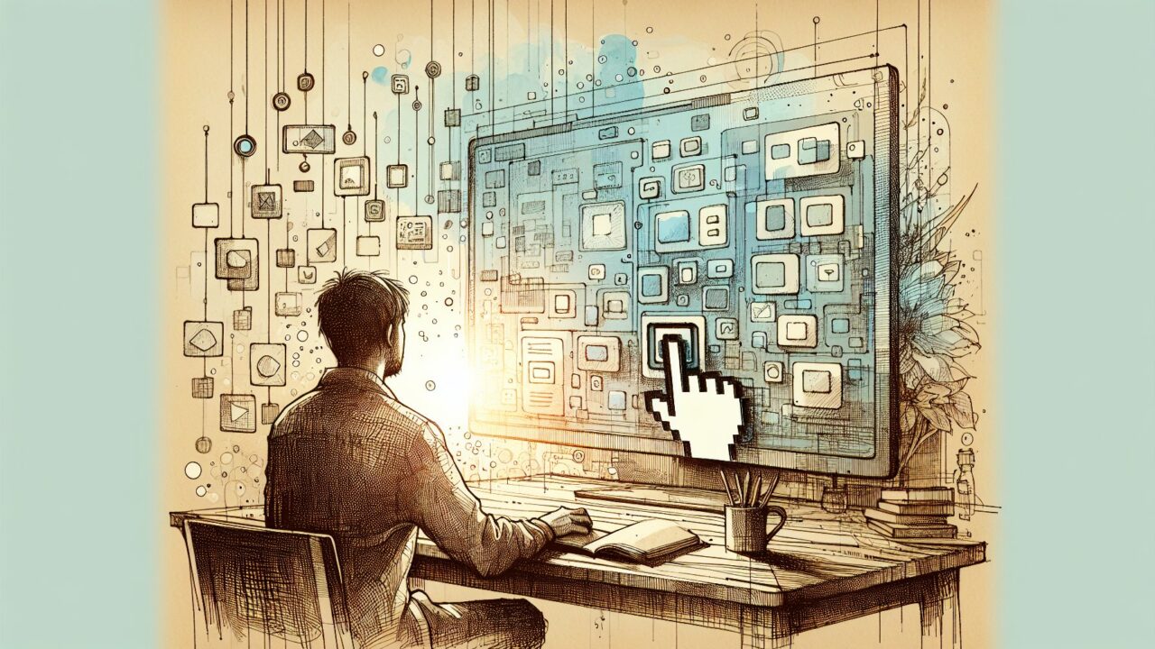 WordPress 記事 ID 確認の作業を静かなデスクで行う管理画面イメージ