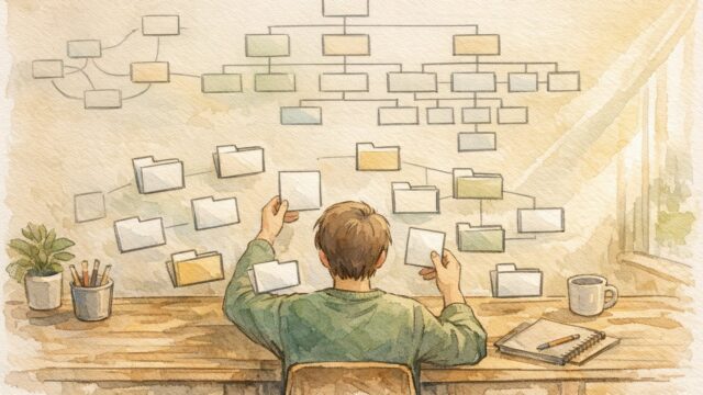 内部SEO 対策 リストを意識したサイト構造整理と基本要素を俯瞰する作業空間