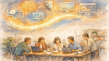 ビジネス現場でAIツールとの距離を感じつつ学ぶ人々とAI リテラシー 教育のギャップ