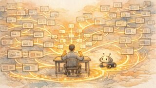 XMLサイトマップ 送信で検索エンジンにサイト構造を整理して伝える様子