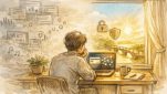 AI ツール クレジットカード 登録 怖い気持ちを整理し安心感と安全性をイメージした挿絵