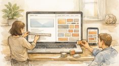 WP 余白 調整 方法の考え方、広い余白と密度の違いを比較するデザイン構成