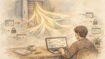 WP .htaccess 編集 方法で見えないアクセスルールやリダイレクト設定を調整する様子