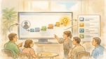 OpenAI API 取得方法の全体像、アカウント登録からキー発行までの流れを示すイラスト