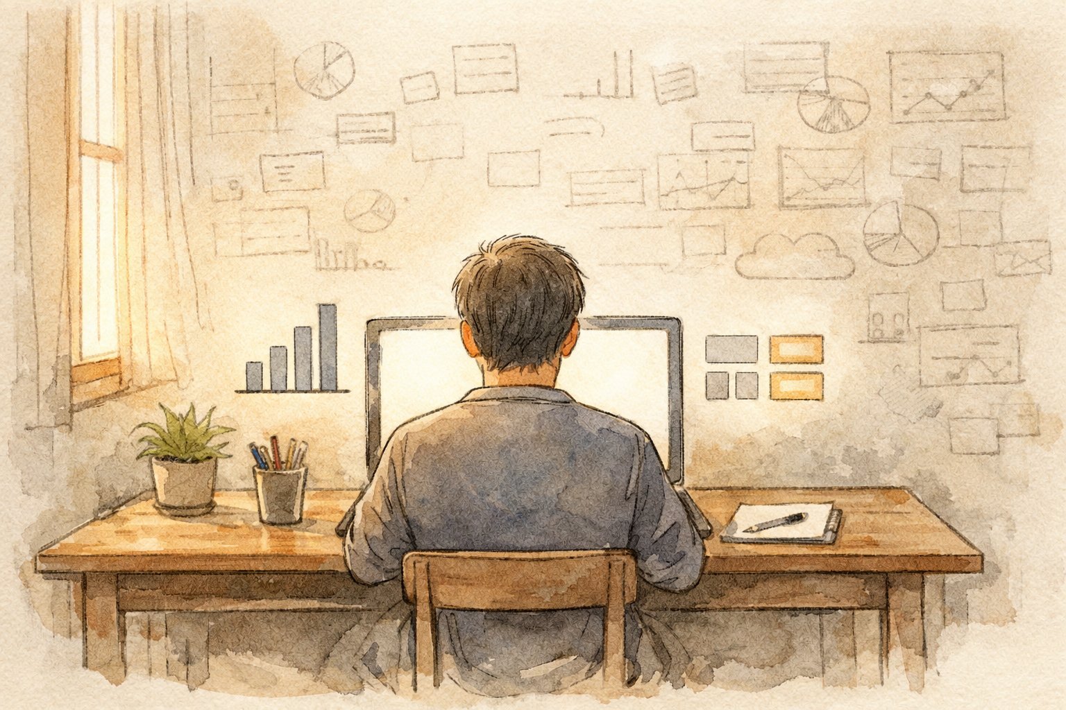 Ahrefs 使い方を整理しながら、必要な分析機能だけに集中してリサーチするデスク環境