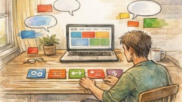 WordPress 多言語化 プラグインの代表的な選択肢を落ち着いて比較検討する様子