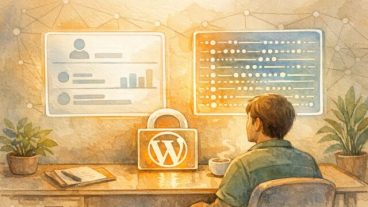 WP ログイン履歴 確認で見える情報の違い、シンプルなダッシュボードと詳細なサーバーログを比較する作業空間
