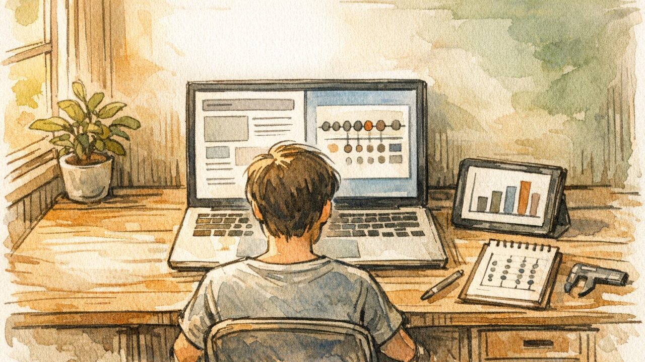 WP 記事の文字数 カウントを直感的操作と丁寧な確認で両立する作業風景
