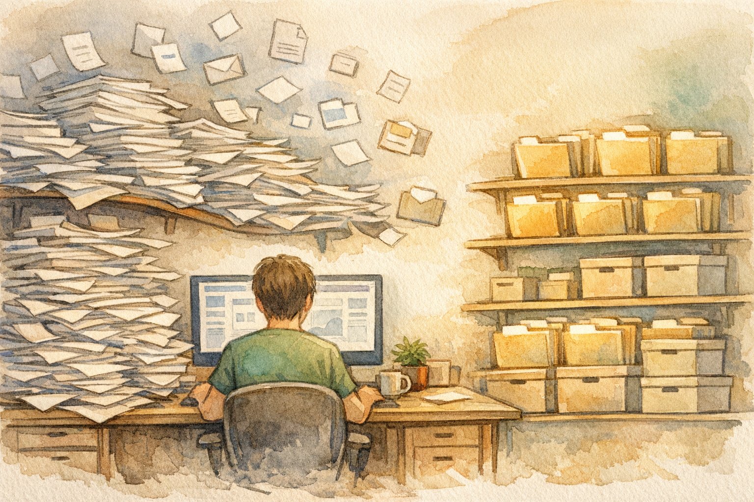 WP 管理画面 重い 原因を象徴しデータ量とクエリ設計の違いを対比するイラスト