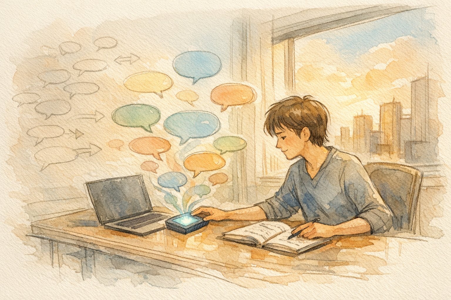AI 翻訳機 vs 語学学習を前提に、人が翻訳ツールと協働し内容を取捨選択するビジネスシーン