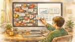 散らかったWP 管理画面 カスタマイズ（ダッシュボード整理）を整える作業机と画面構成